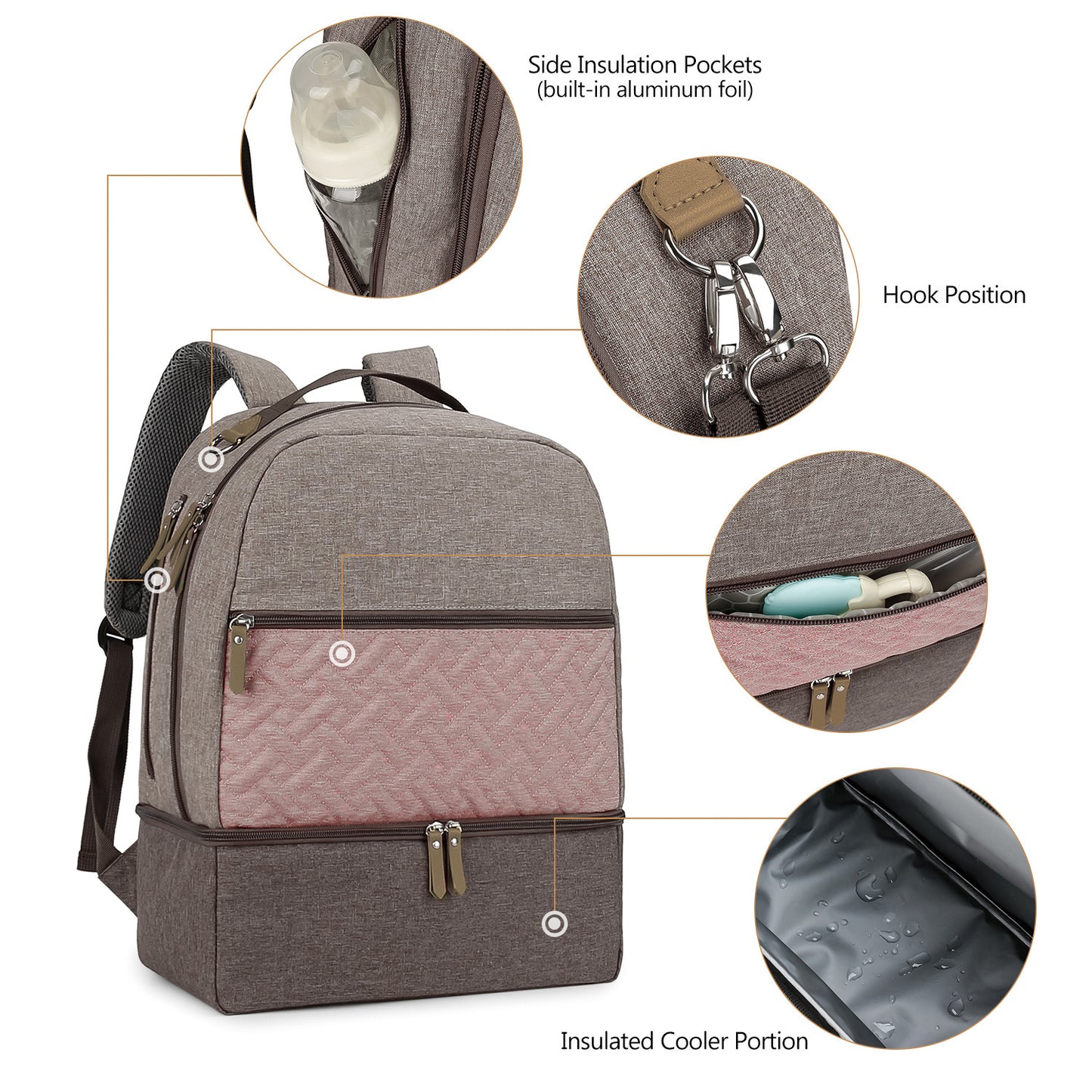 Astronomie Motiv Rucksack Brehn