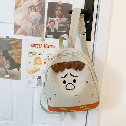 Verspielter Rucksack im Cartoon-Thema