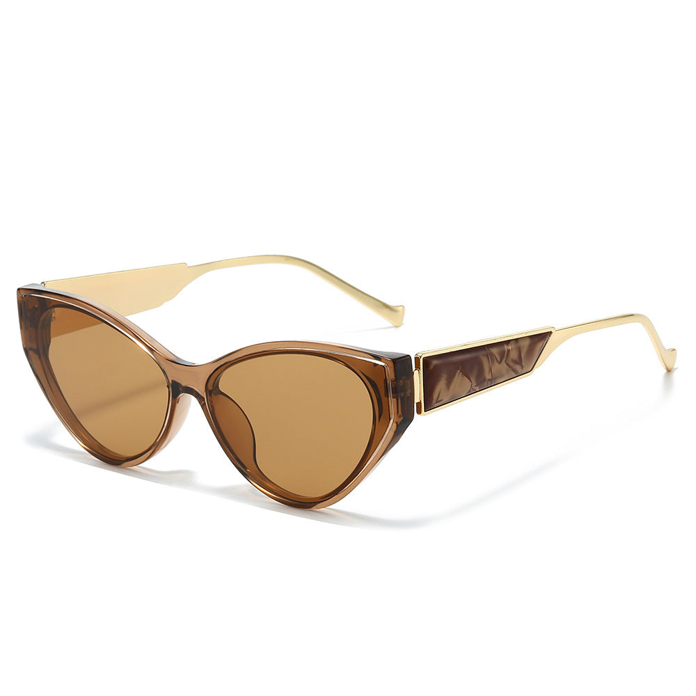 Chice Katzenaugen-Sonnenbrille mit einzigartigen Details Brehn