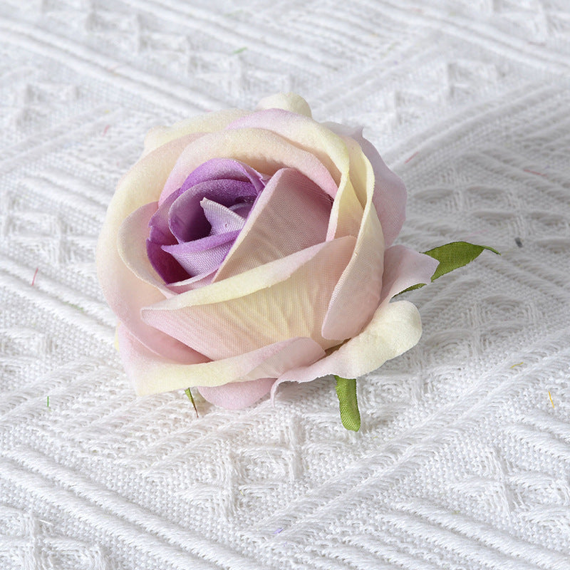 Dekorativer Samt Rose Pins Brosche