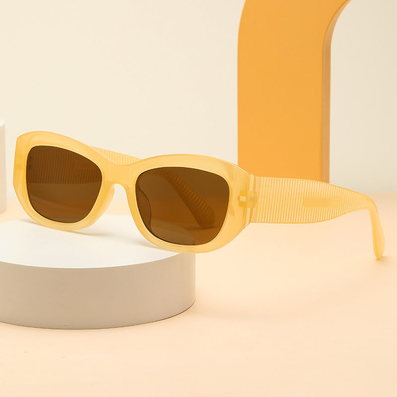 Damen trendige Sonnenbrille mit innovativem Design und komfortablem Rahmen Brehn