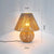 Bohemian Geflochtene Tischlampe