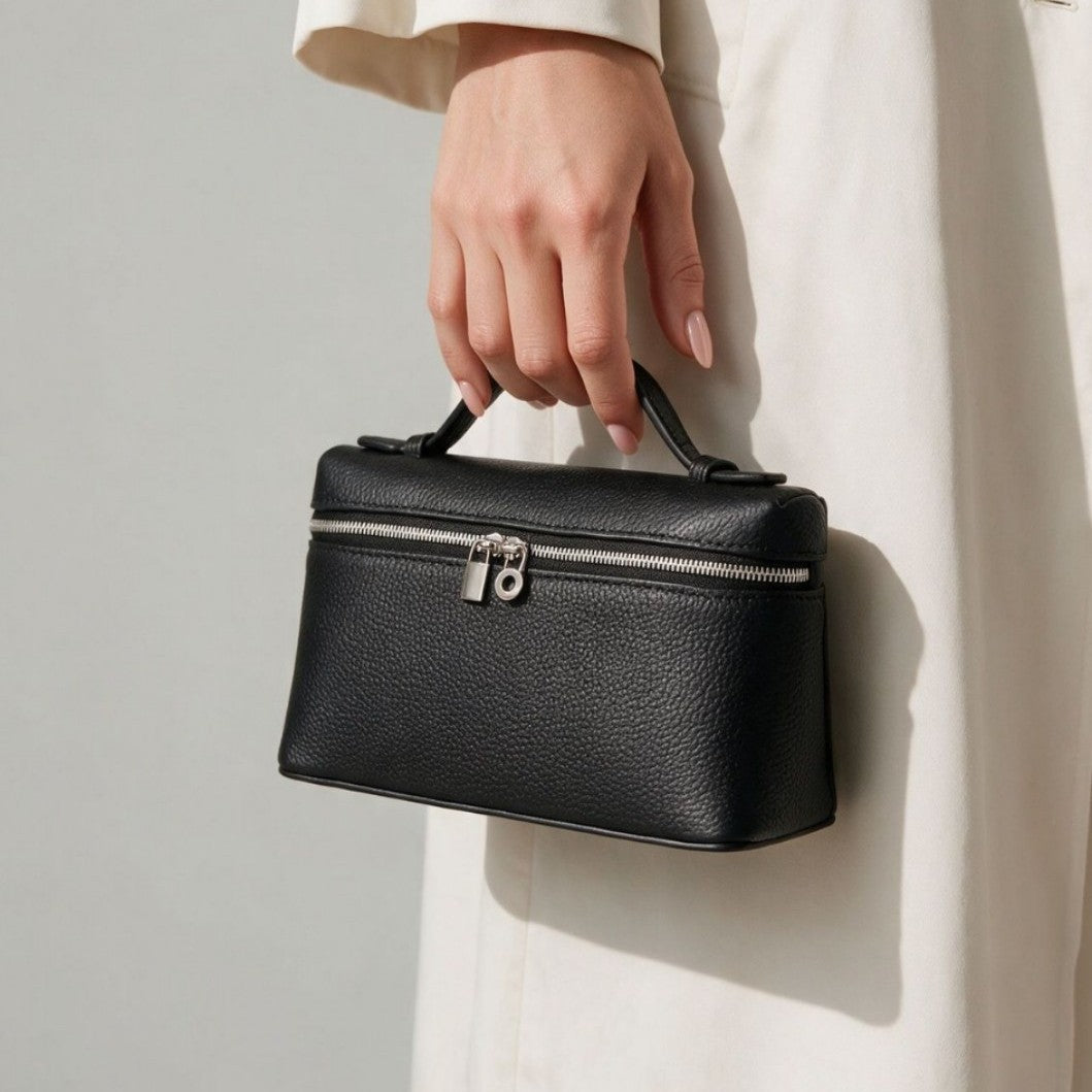 Kompette Boxy Top-Handle Kosmetiktasche
