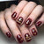 Festliche Weihnachts-Themen Press-On Nagelkunst Brehn 1787543209