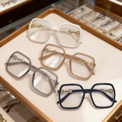 Elegante quadratische Rahmenbrille Brehn