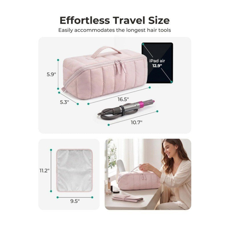 Gepolsterte Kosmetiktasche mit Organizer Brehn