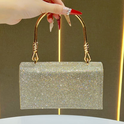 Glamouröse Strass Abendtasche