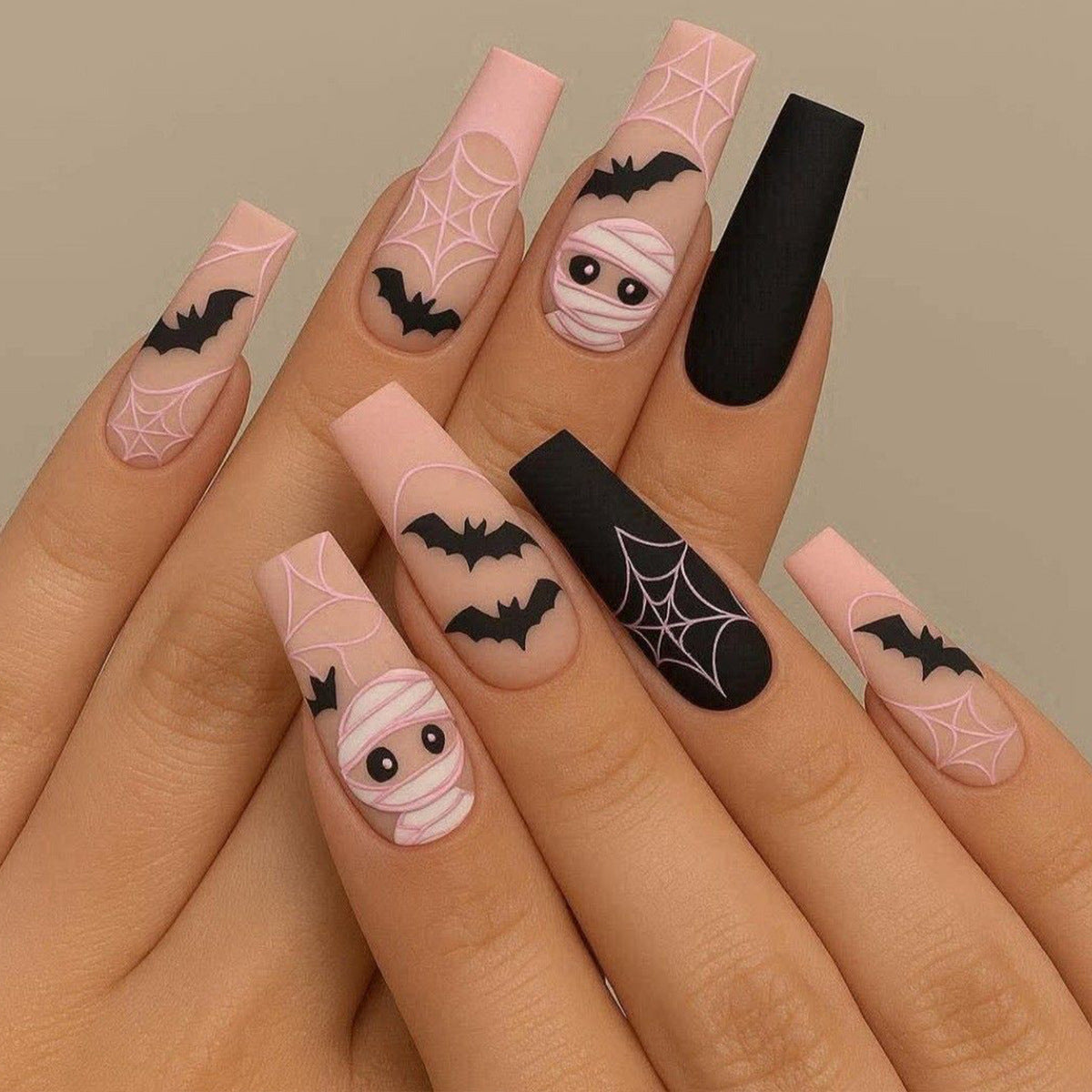 Themen 3D Halloween Nagelkunst Erweiterungen Brehn