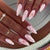 Elegante florale Press-On-Nagelverlängerungen Brehn