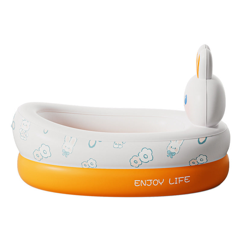 Damen Aufblasbare Baby-Badewanne mit Kuschelmotiv Brehn