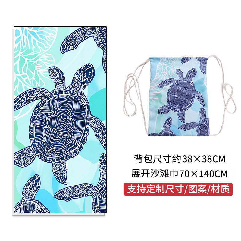 Strandtuch und Rucksack Set Brehn