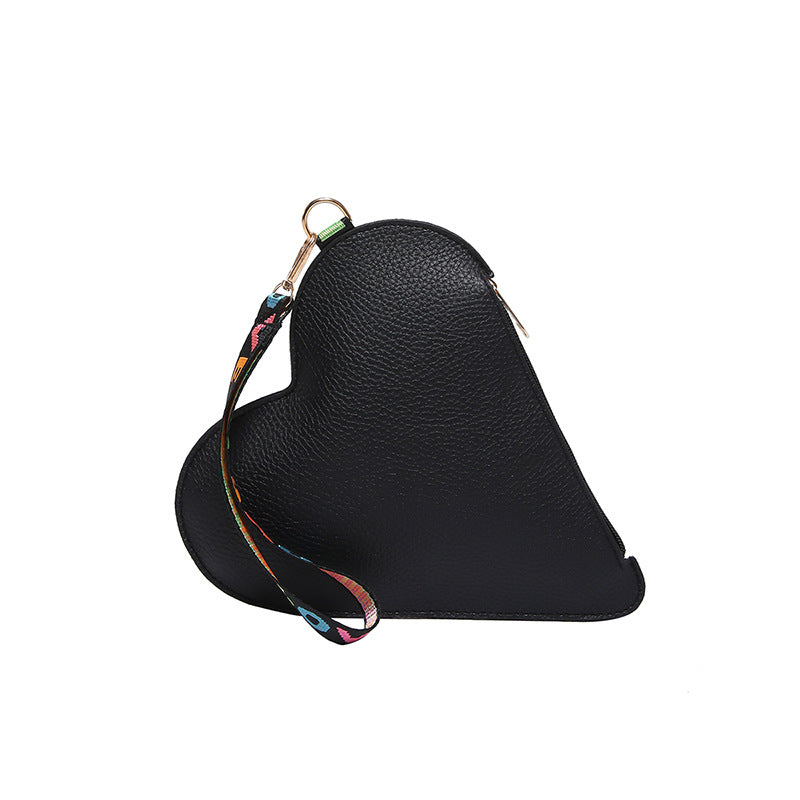 WoHerzförmige Kompakt-Handtasche Brehn