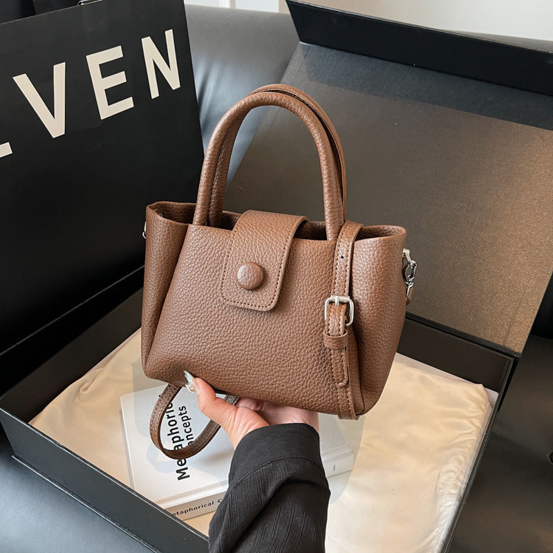 Kompakte Texturierte Handtasche Brehn