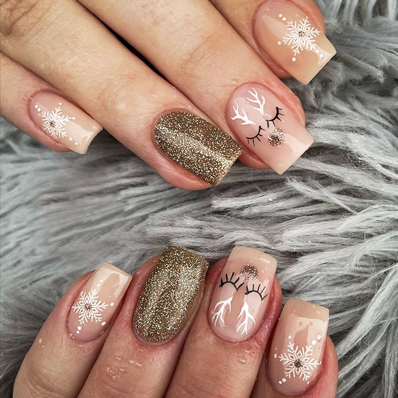 Glitzernde Press-On Nagelkollektion Brehn