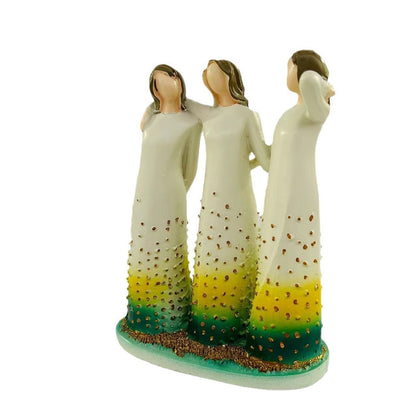 Künstlerisches Figuren-Trio Brehn