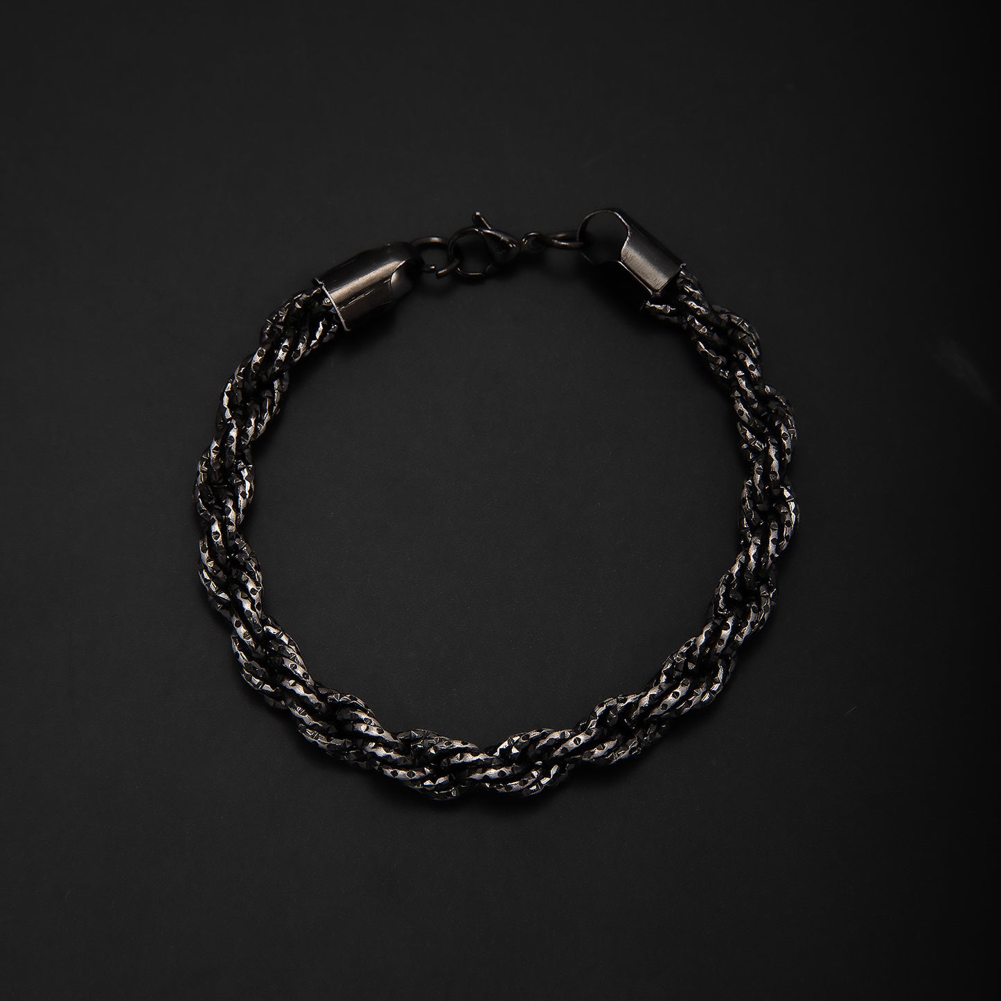 Geflochtenes Gold-Statement-Armband Brehn