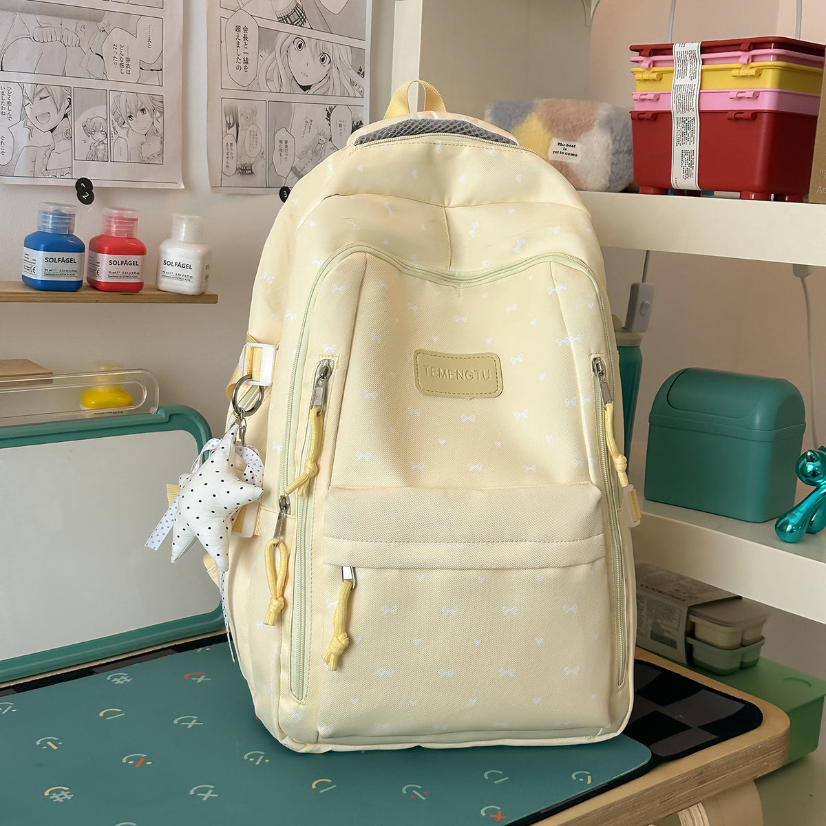 Stylischer Multifunktions-Schulrucksack Brehn