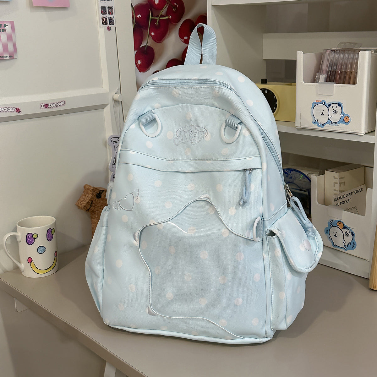 Stylischer Punktemein Rucksack Brehn 1791205375