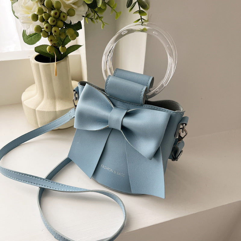 Elegante Handtasche mit Schleifendetail