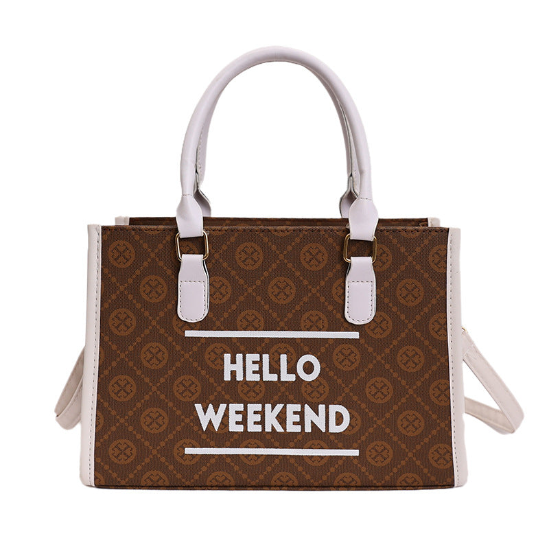 WoStylish Canvas Wochenend Tragetasche Brehn