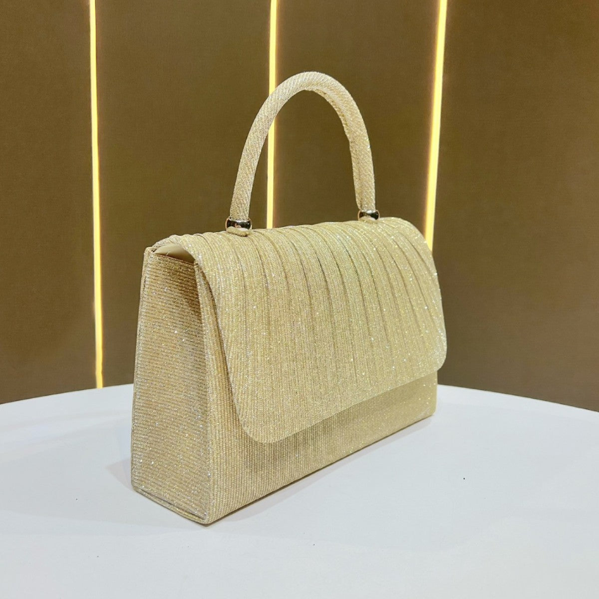 Falten Abend Handtasche