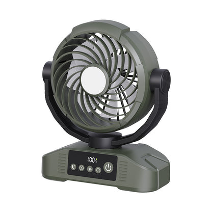 Unisex leistungsstarker, tragbarer Ventilator mit LCD-Anzeige Brehn