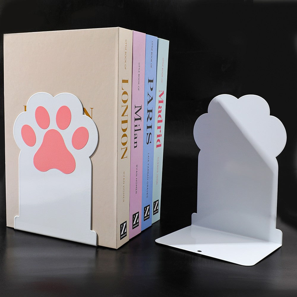 Kat Silhouette dekorative Buchstützen