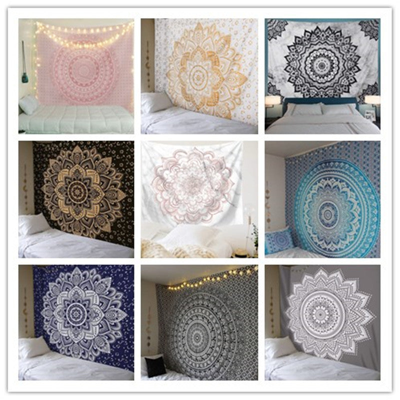 Mandala-Themen Wandteppich