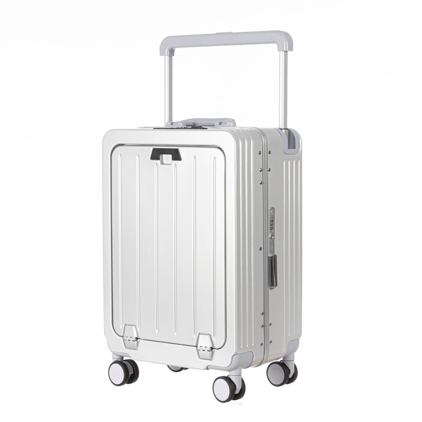 Unisex Kompakt Aluminium Hartschalen-Handgepäckkoffer Brehn