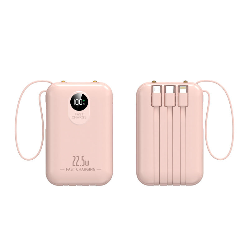 Tragbare Powerbank mit Schnellladefunktion und LED-Anzeige Brehn