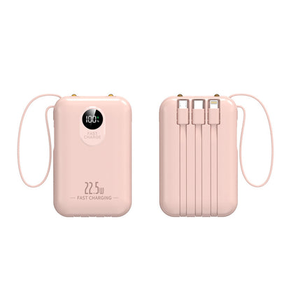 Tragbare Powerbank mit Schnellladefunktion und LED-Anzeige Brehn