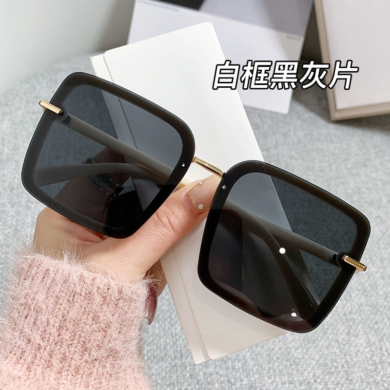 Damen trendige Sonnenbrille im modernen quadratischen Design Brehn