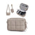 Isolierte Crossbody-Organizer-Tasche