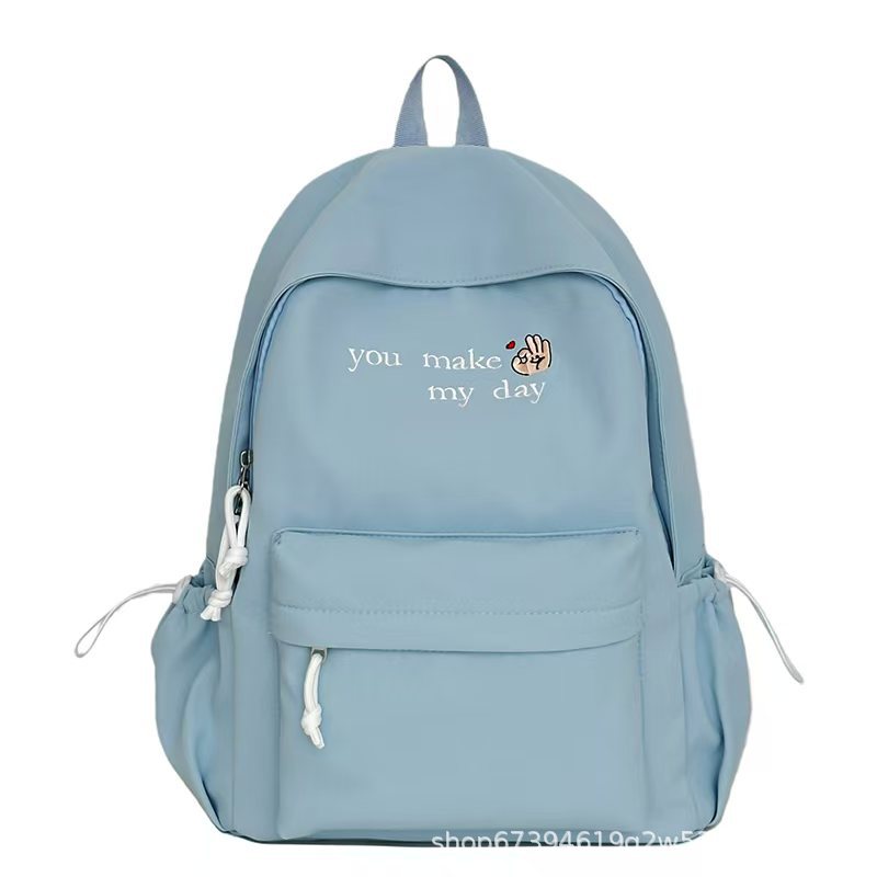 Lässiger Bestickter Rucksack Brehn