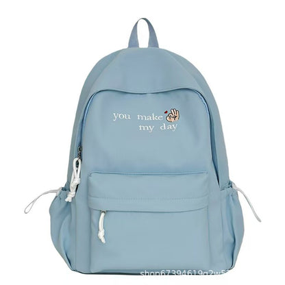 Lässiger Bestickter Rucksack Brehn