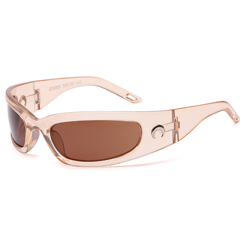 Elegante transparente Schutz Sonnenbrille