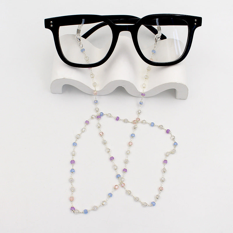 Stylische Perlen-Brillen-Kette Brehn
