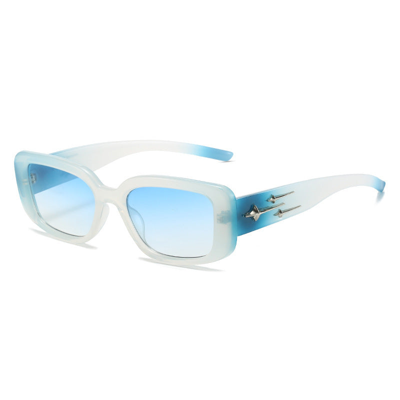 Moderne Minimalistische Quadratische Rahmen Sonnenbrille Brehn