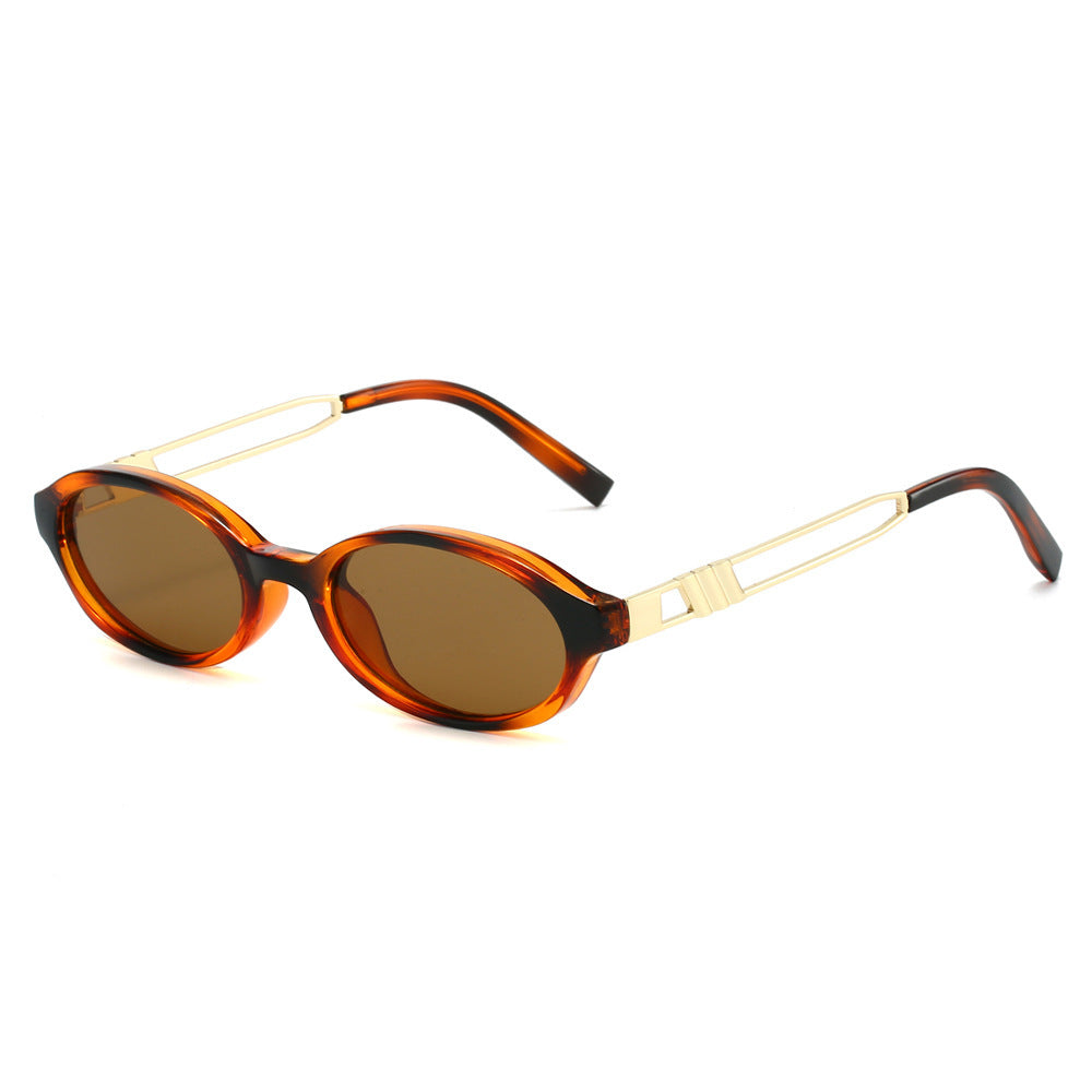 Chic Ovalrahmen Sonnenbrille Brehn
