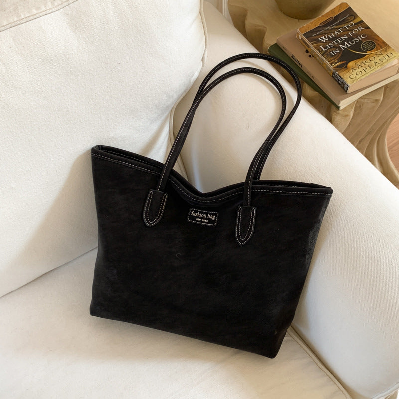 Elegante Kunstleder Tote Bag Brehn