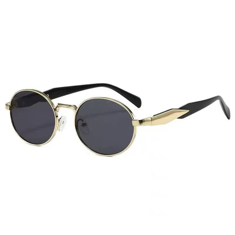 Elegante Modische Ovale Rahmen Sonnenbrillen Brehn