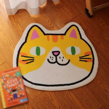 Kat-förmige dekorative Fußmatte