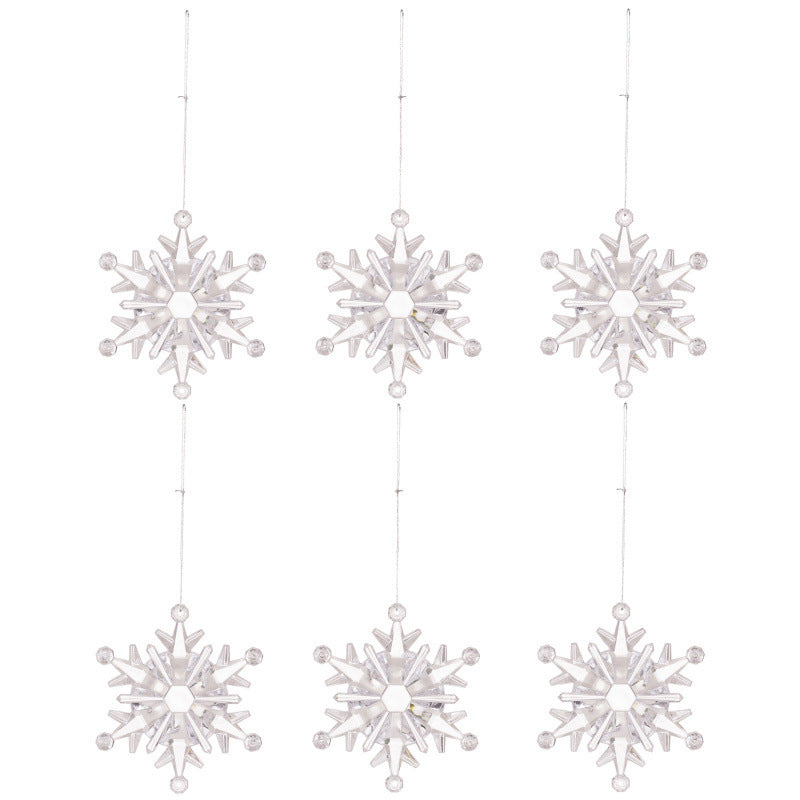 Elegante Glitzernde Schneeflocken-Hängedekoration Brehn