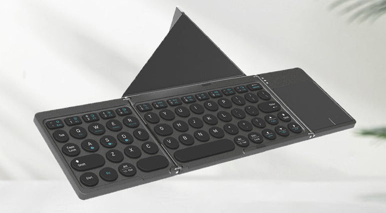 Ultra-dünnes Bluetooth-Faltkeyboard mit Touchpad Brehn