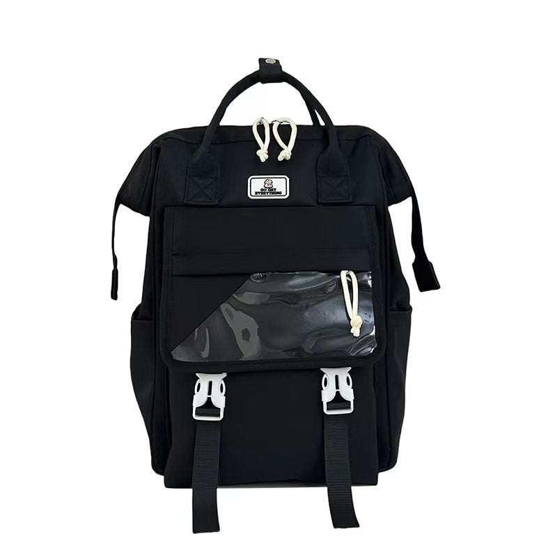 Strukturierter Multi-Compartt Rucksack Brehn