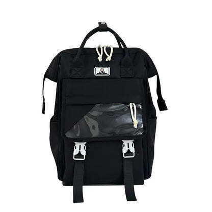 Strukturierter Multi-Compartt Rucksack Brehn