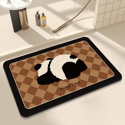 Panda-Themen Dekorative Badematte