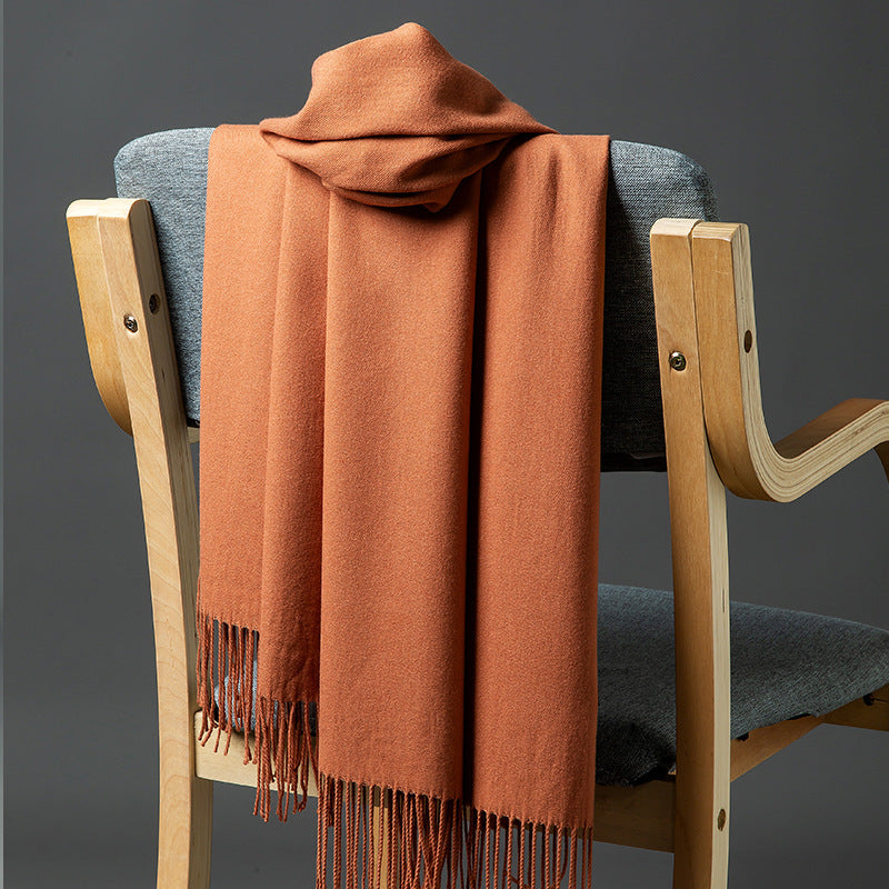 Luxuriöse Cashmere-Mischung Wurfdecke