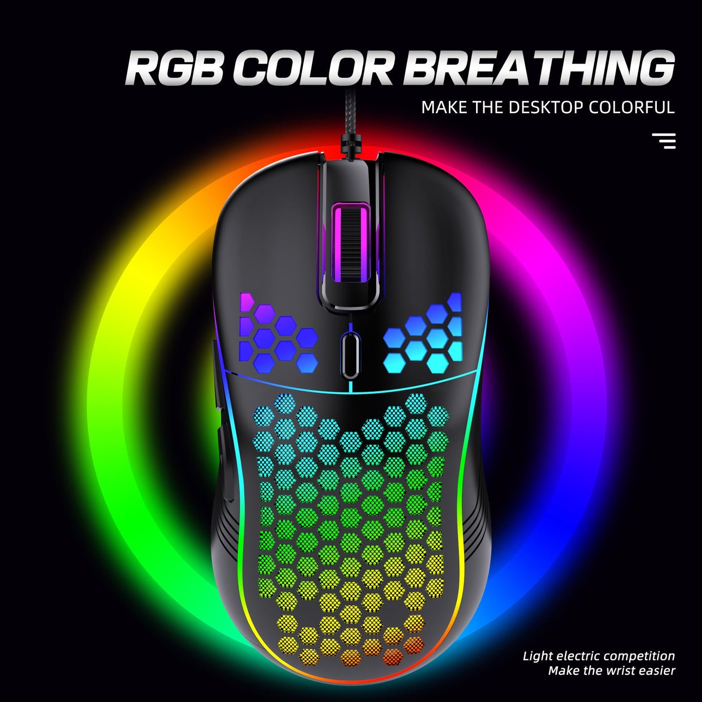 Hochleistungs-RGB-Gaming-Maus Brehn