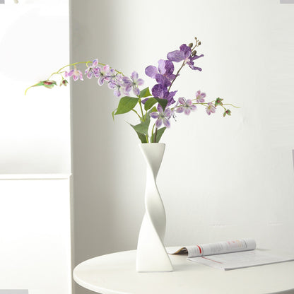 Elegante Verdrehte Keramikvase